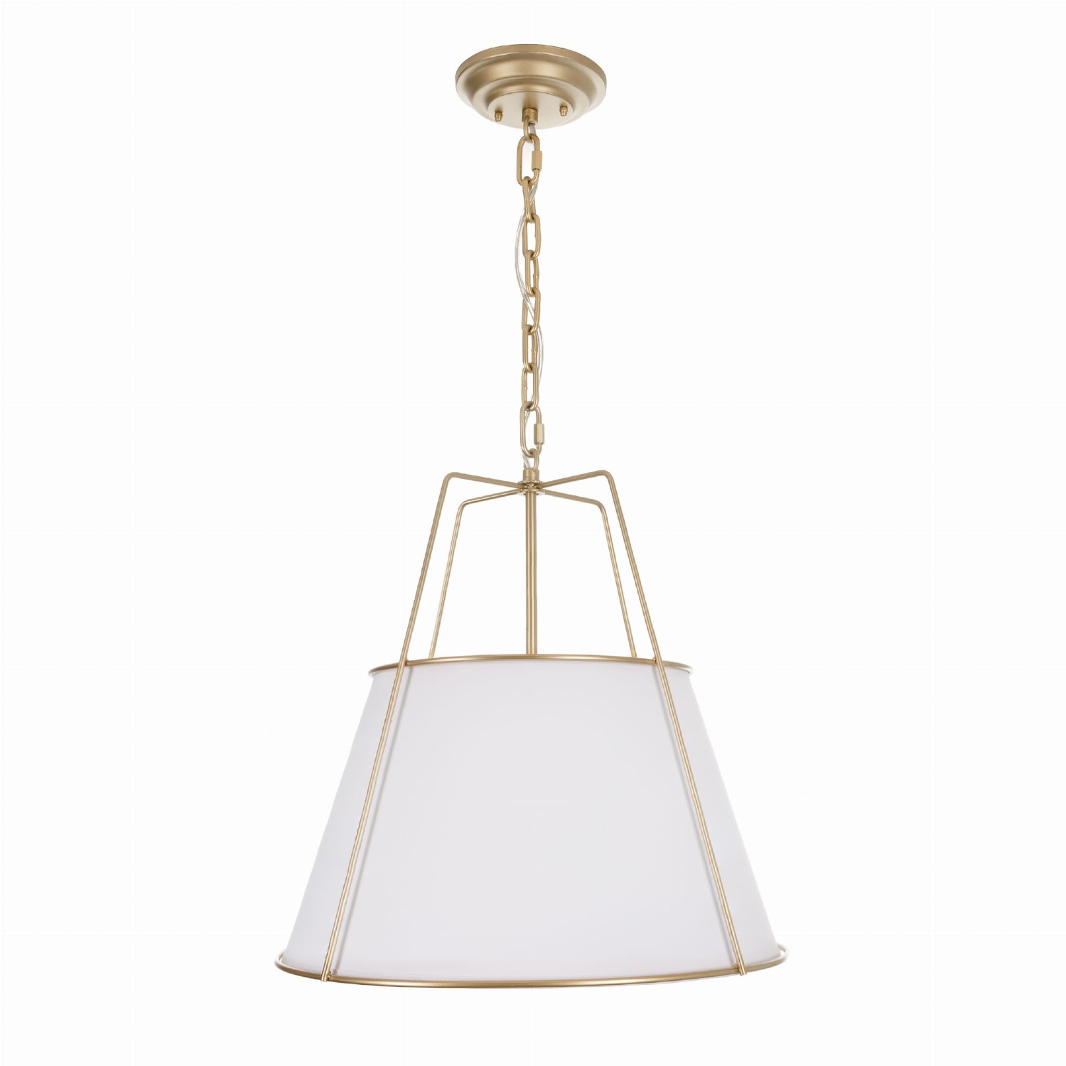 Lampa AMBER Złota